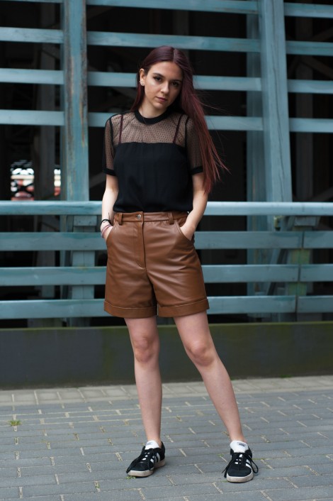 Galeria Szorty damskie BERMUDA SHORTS BLACK